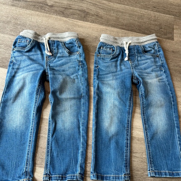 Cat & Jack Toddler Boys Bootcut 3T Jeans | Set of 2 - Picture 1 of 7